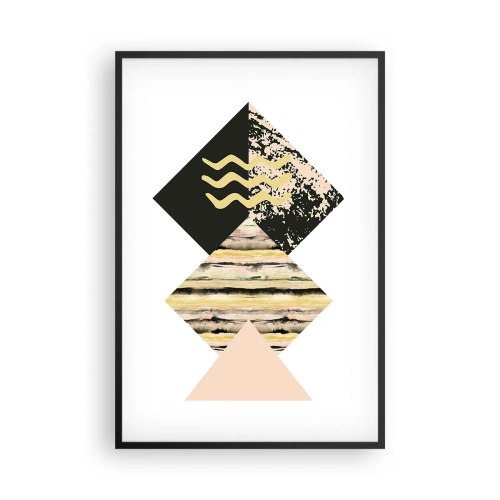 Poszter fehér keretben - Nem olyan egyszerű - 61x91 cm