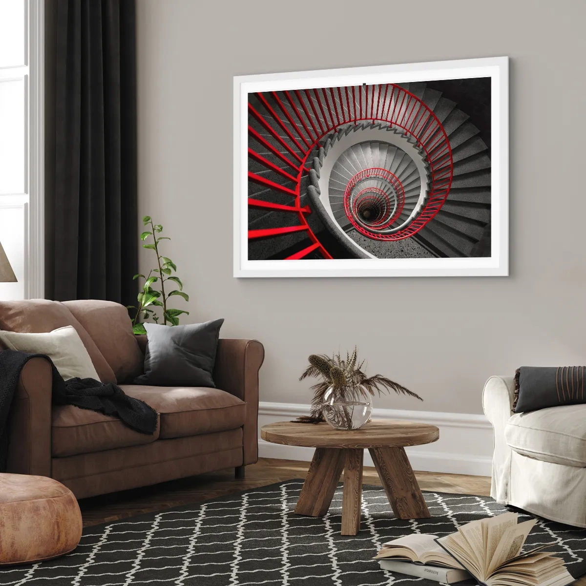 Poszter fekete keretben - Építészeti játékok - 100x70 cm