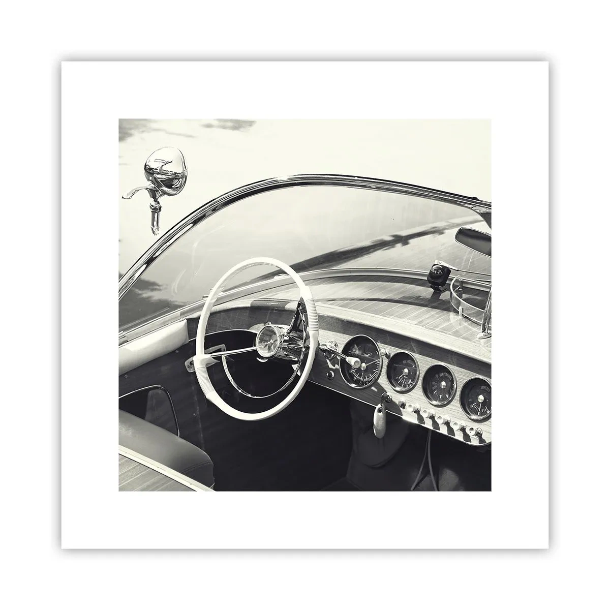 Poszter - Időjárás a gazdagoknak - 30x30 cm