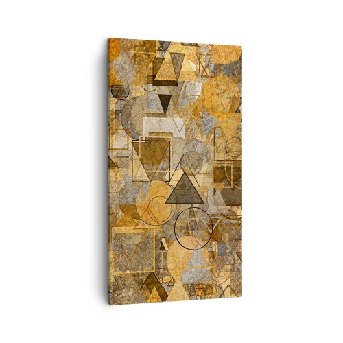 Vászonkép - Formában a világ - 45x80 cm