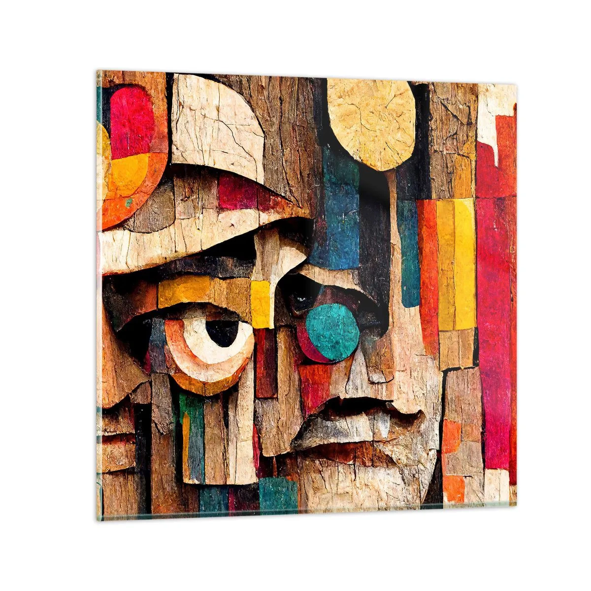 Üveg kép - Látlak téged... - 30x30 cm