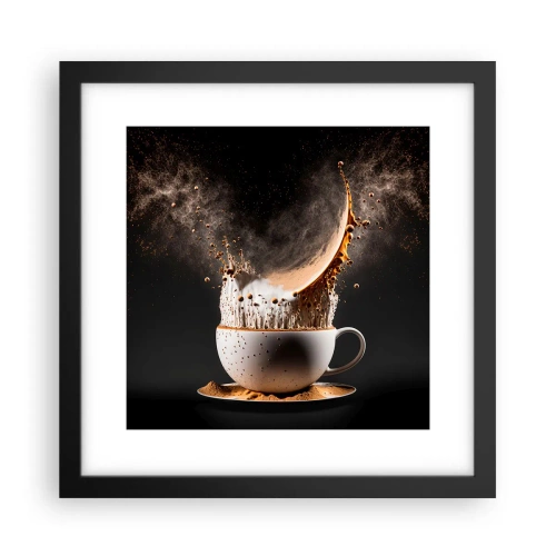 Poszter fehér keretben -  Ízrobbanás - 30x30 cm