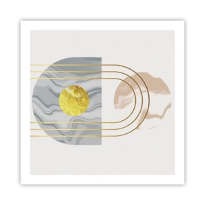 Poszter - Fényerő és ragyogás - 60x60 cm