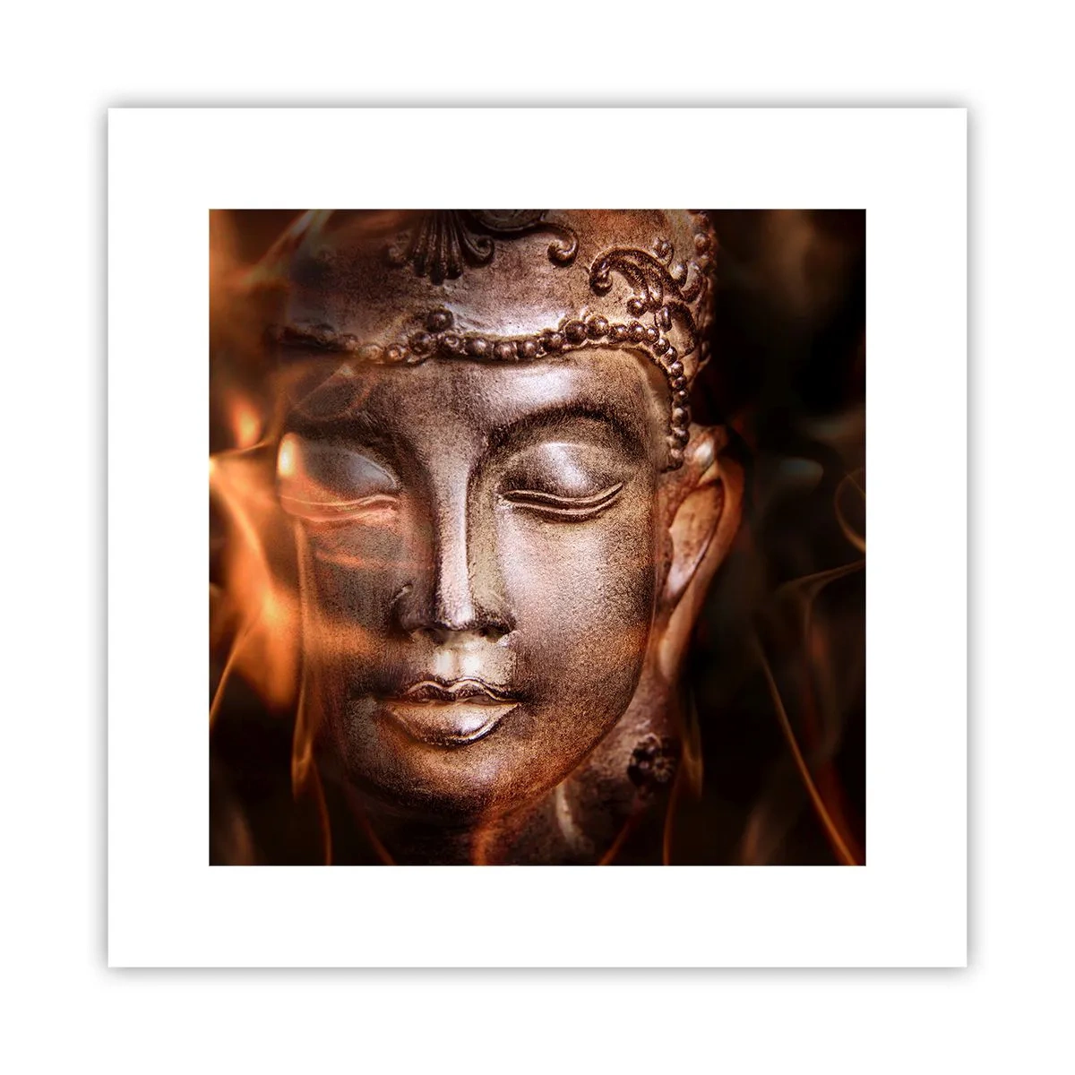 Poszter - Csak itt és most létezik - 30x30 cm