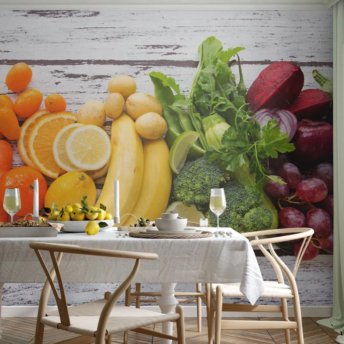 Fotótapéta Standard Eco - Ez nem elég? - Gasztronómia, Gyümölcs, Zöldségek - 200x140 cm