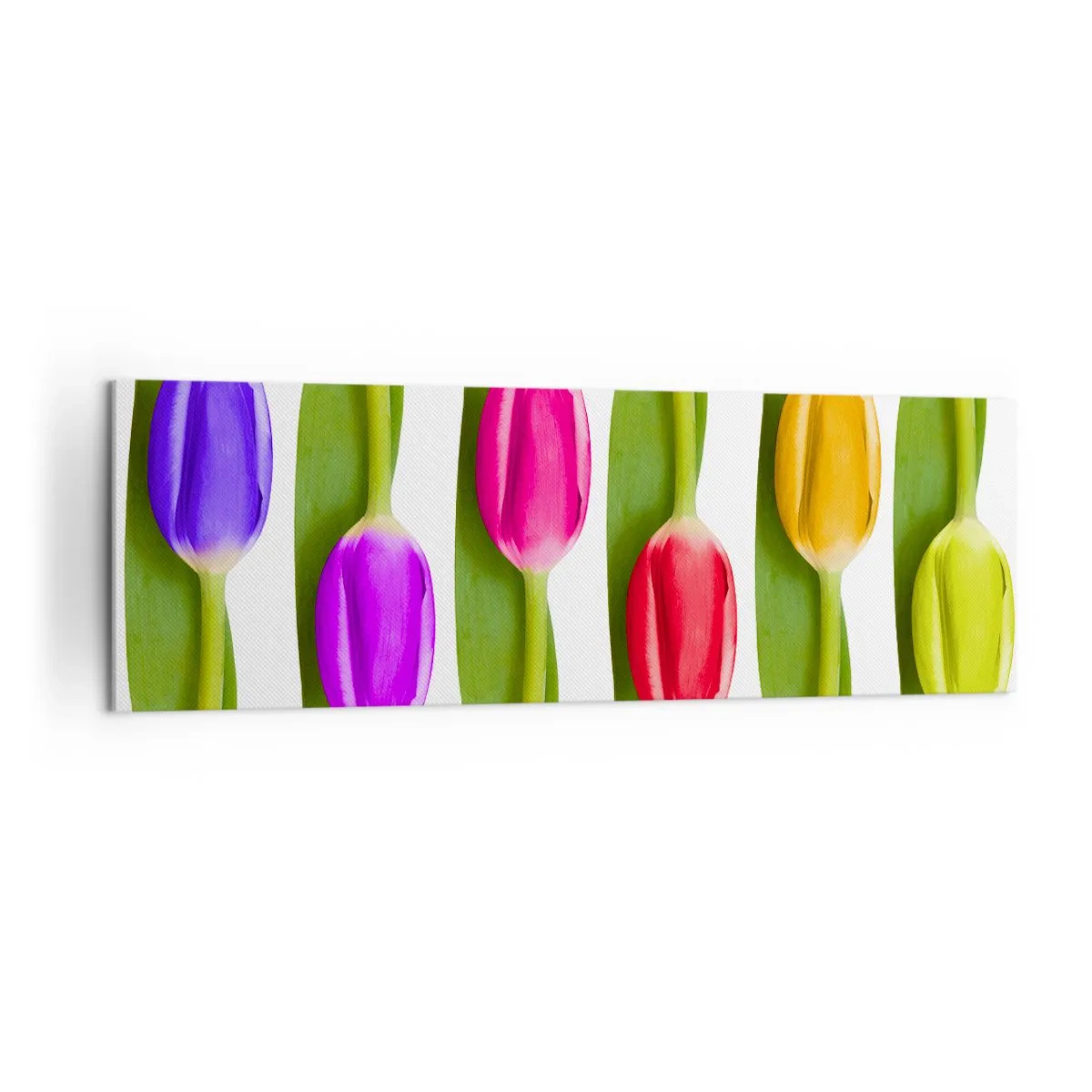 Vászonkép - Szivárvány kompozíció - 160x50 cm