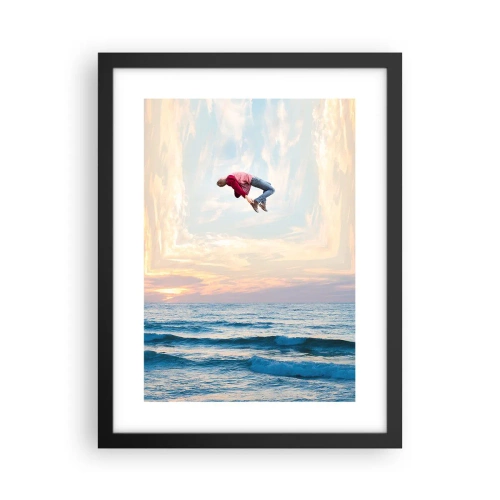 Poszter fehér keretben - Egy másik dimenzióba - 30x40 cm