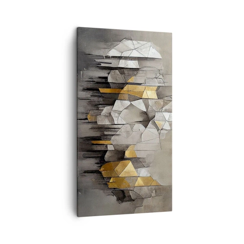 Vászonkép - Kompozíció jégből és fényből - 45x80 cm