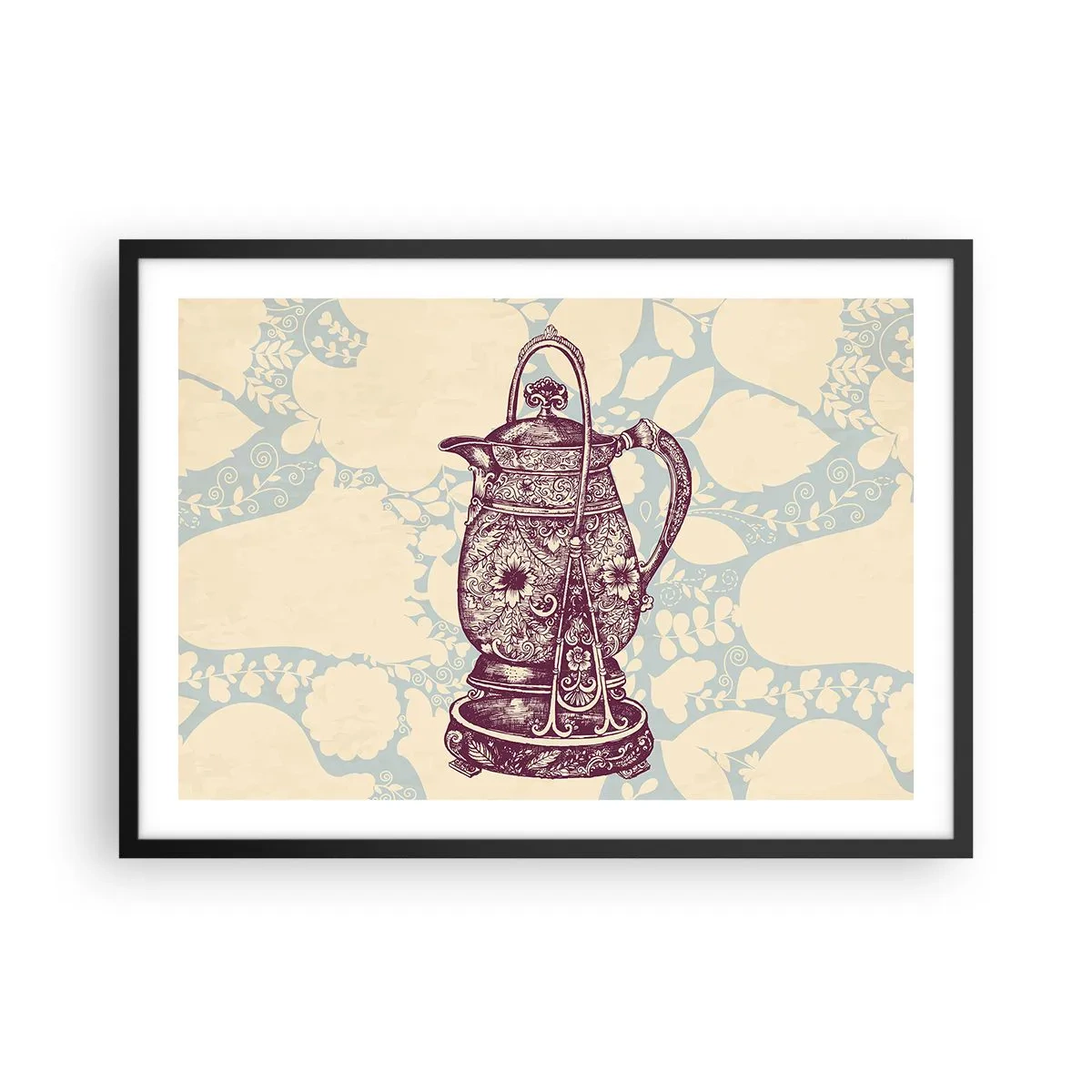 Poszter fehér keretben - A mindennapi élet szépsége - 70x50 cm