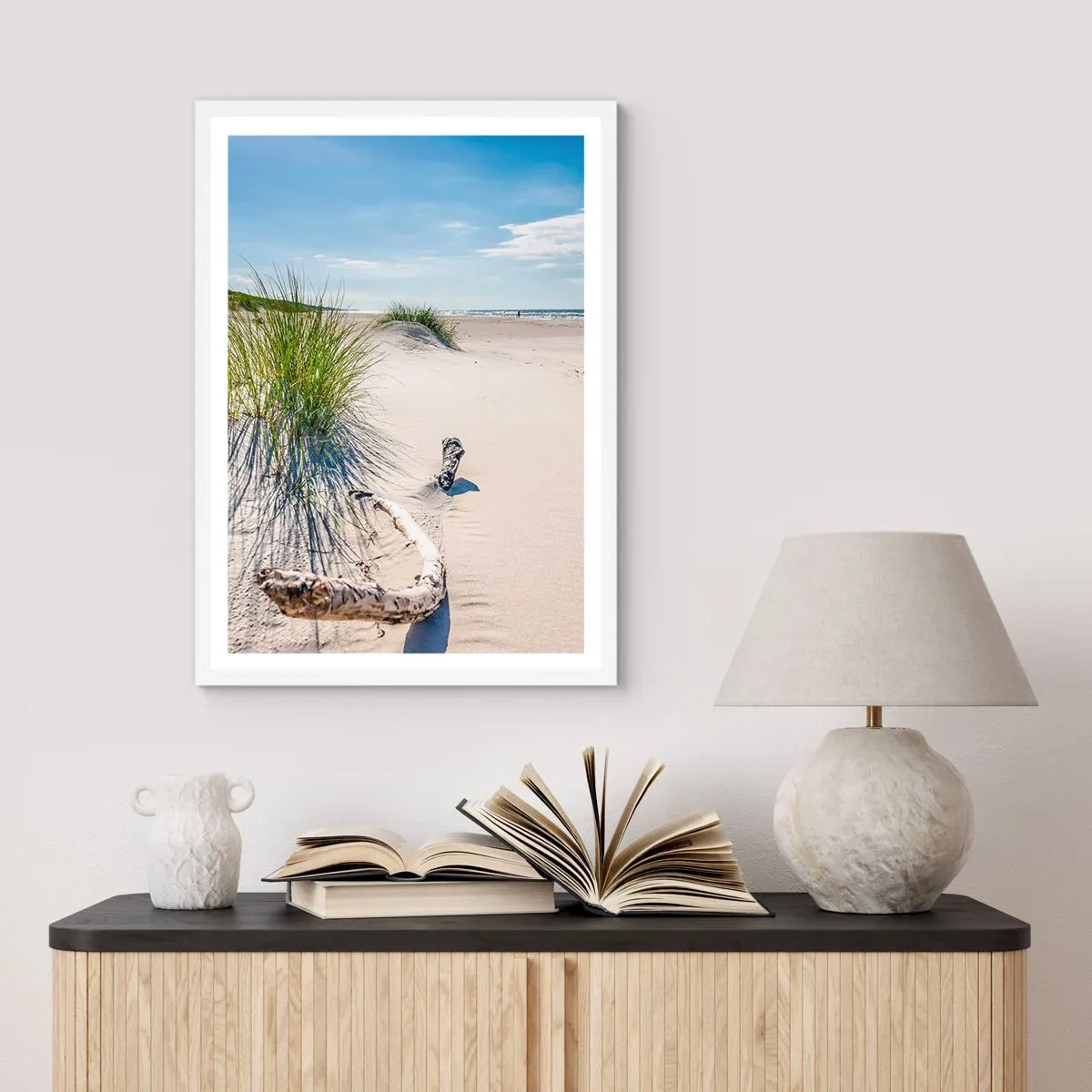 Poszter fekete keretben - A leggyönyörűbb? A Balti - 61x91 cm
