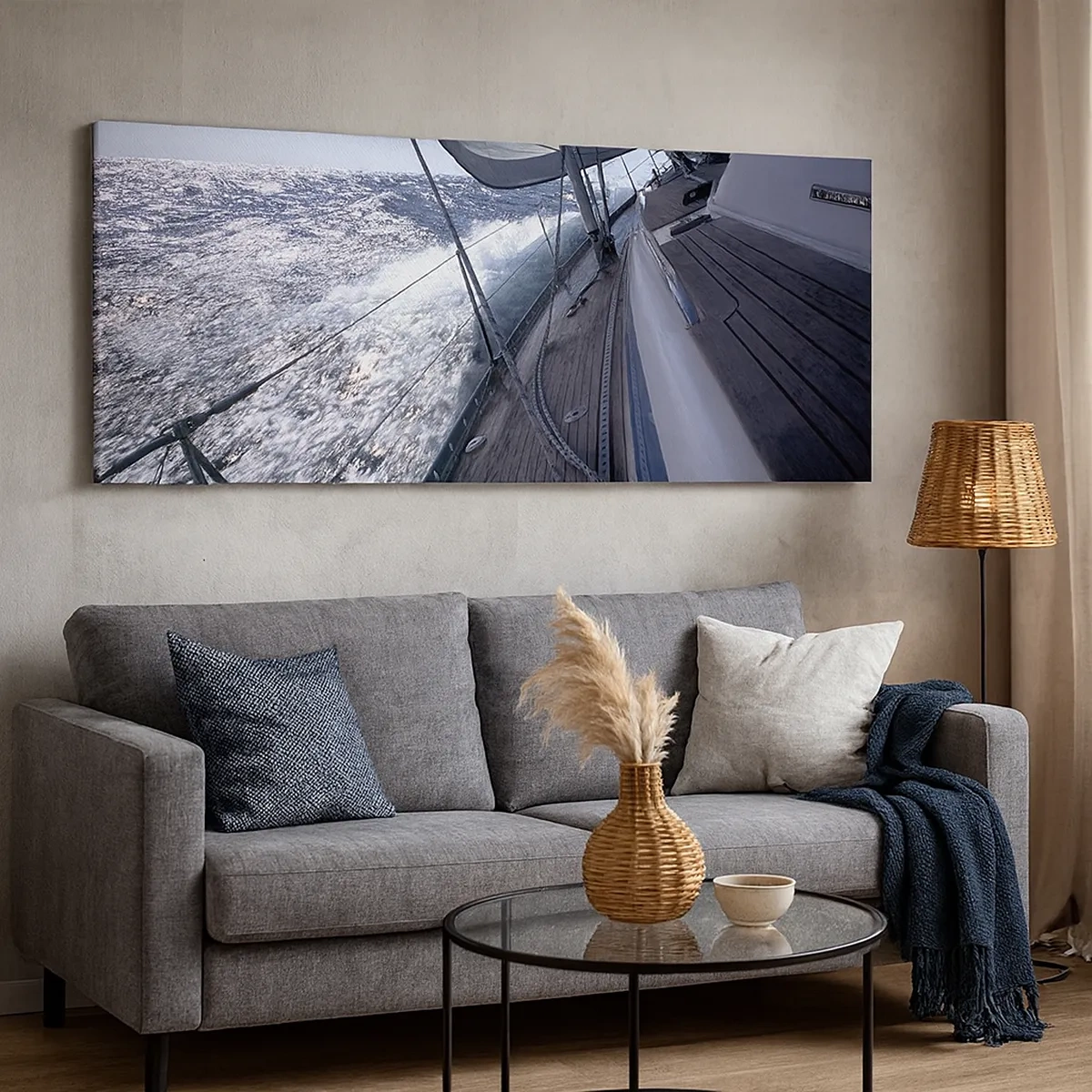 Vászonkép - Tudom, mit jelent madárnak lenni - 30x30 cm