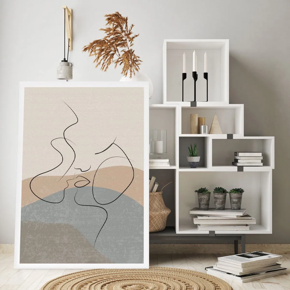 Poszter - Mint egy ecsetvonás - 61x91 cm