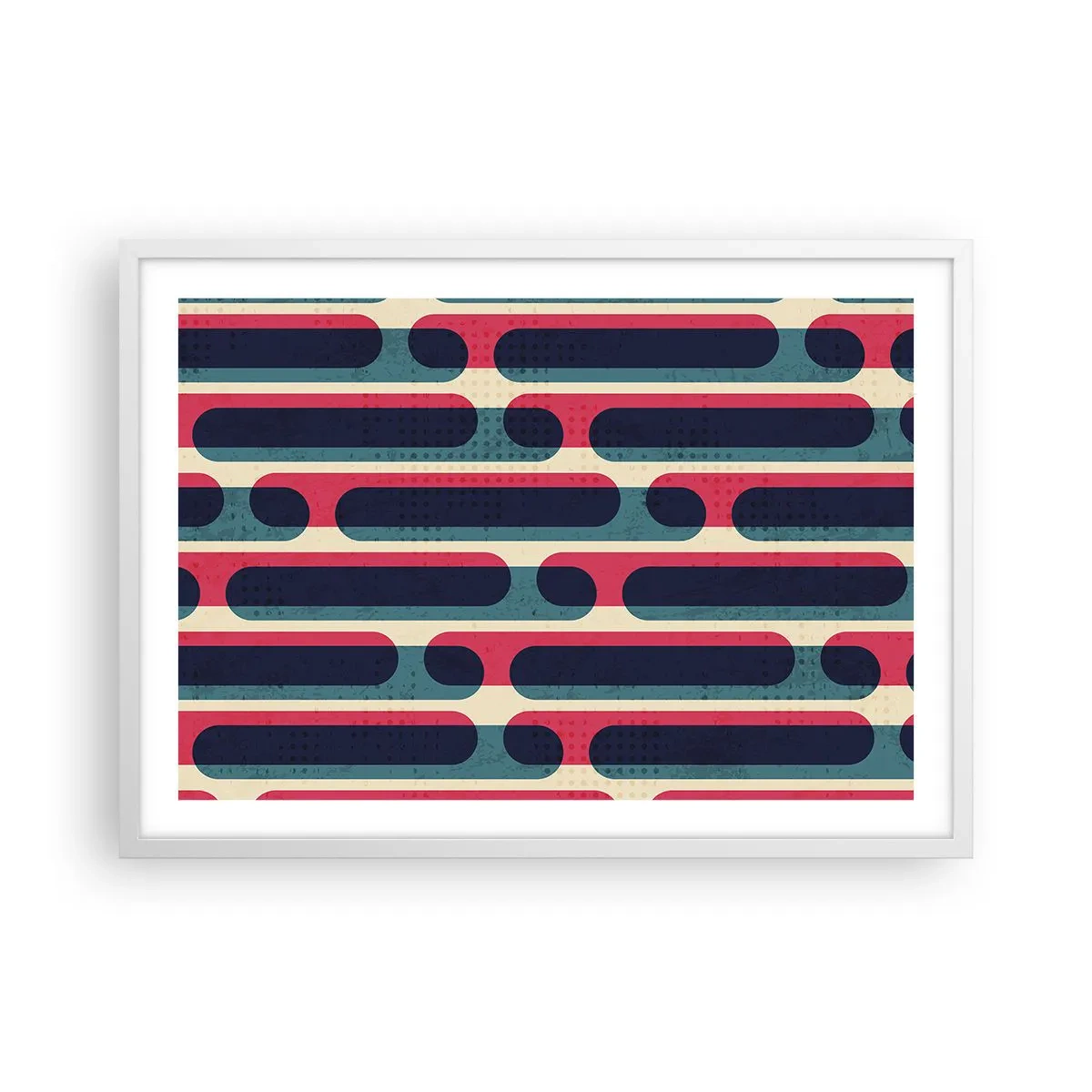 Poszter fekete keretben - Mélységben és előre - 70x50 cm