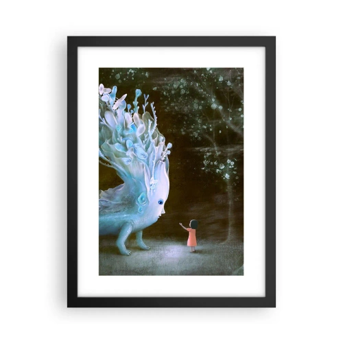Poszter fehér keretben - Fantasztikus találkozás - 30x40 cm
