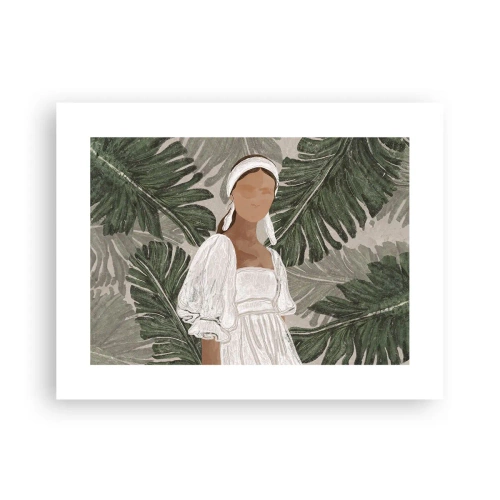 Poszter - Egzotikus portré - 40x30 cm