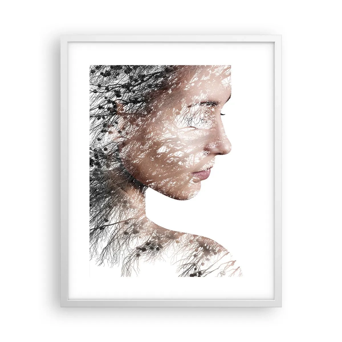 Poszter fekete keretben - Az erdő szelleme - 40x50 cm