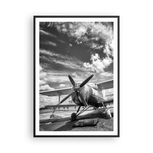 Poszter fehér keretben - Alig várom! - 70x100 cm