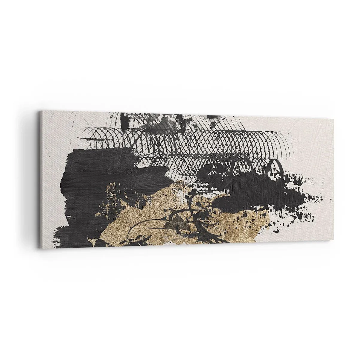Vászonkép - Szenvedélyes kompozíció - 100x40 cm