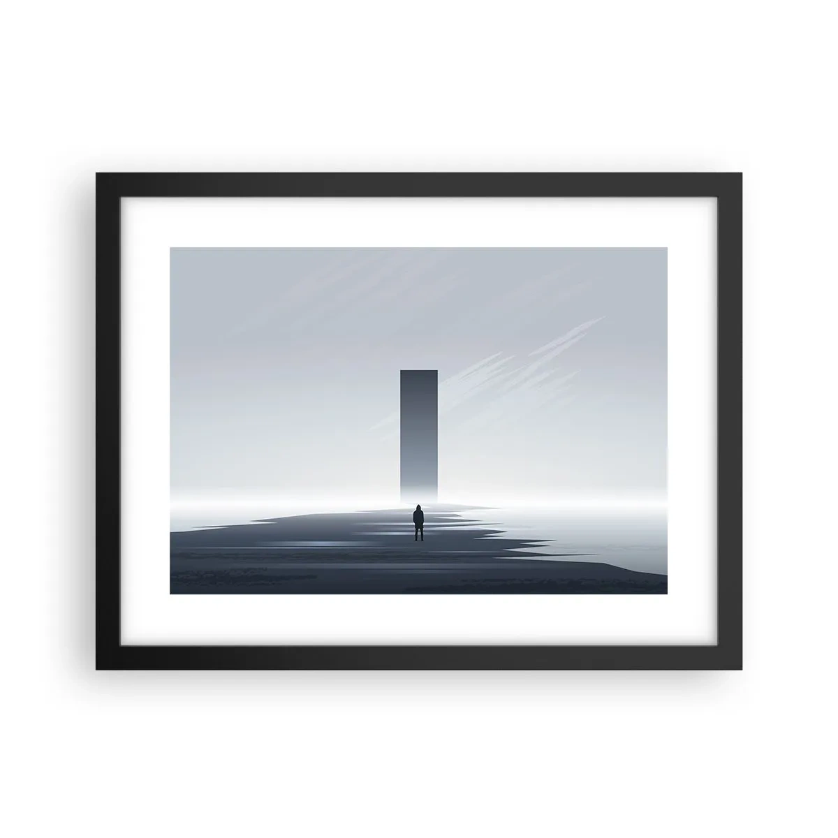 Poszter fehér keretben - Lehetőség vagy fenyegetés? - 40x30 cm