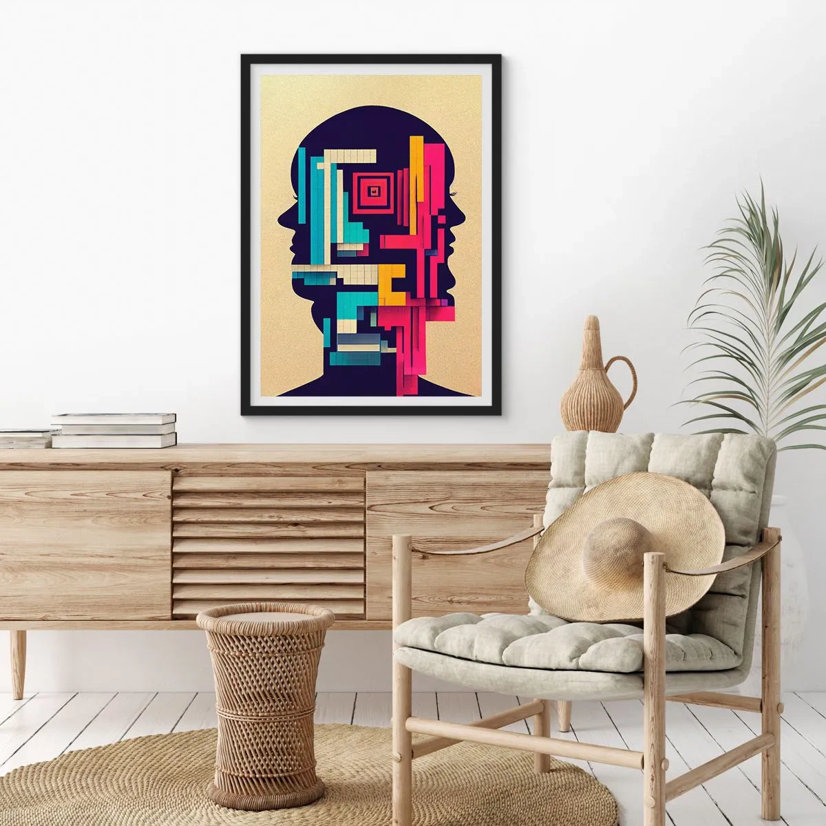 Poszter fehér keretben - Új kkötelékek - 70x100 cm