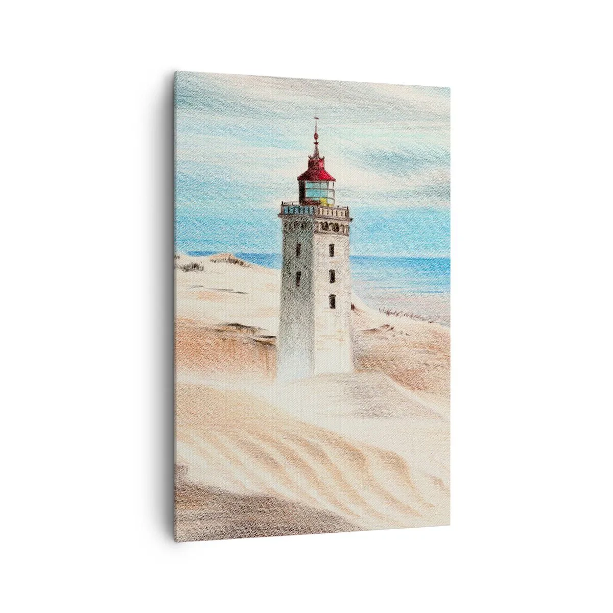 Vászonkép - Mindig a tengert bámulva - 80x120 cm