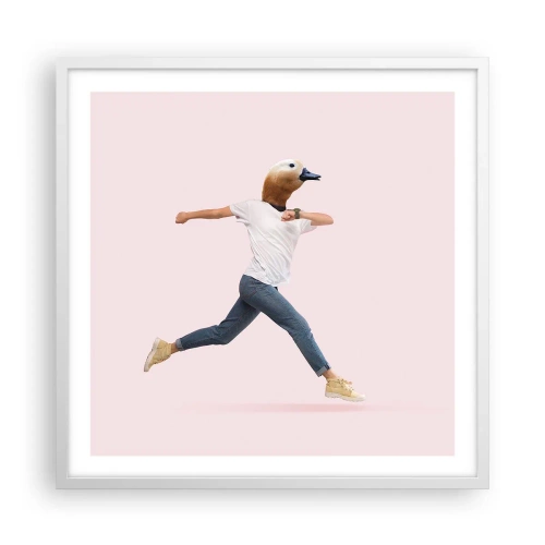 Poszter fekete keretben - Egy csipetnyi abszurditás - 60x60 cm