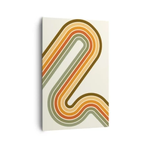 Vászonkép - Cikkcakkban a célba - 80x120 cm