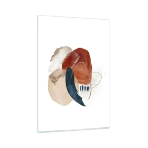 Üveg kép - Ovális kompozíció - 80x120 cm