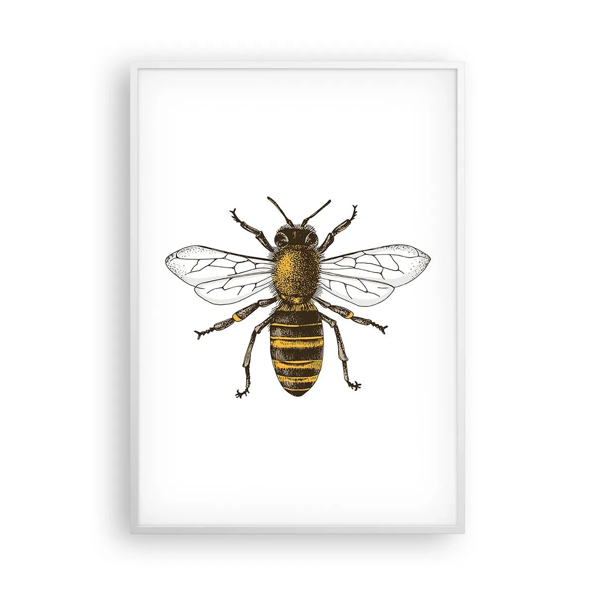 Poszter fekete keretben - Gyönyörű és jó - 70x100 cm