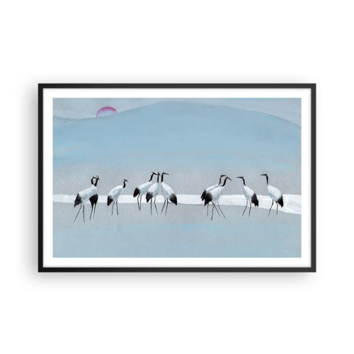 Poszter fehér keretben - Egy forró nap után - 91x61 cm