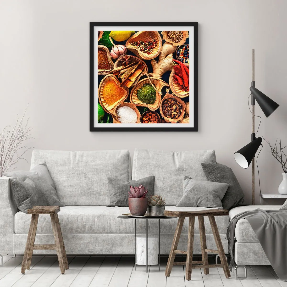 Poszter fehér keretben - Vigyél, amit akarsz - 60x60 cm