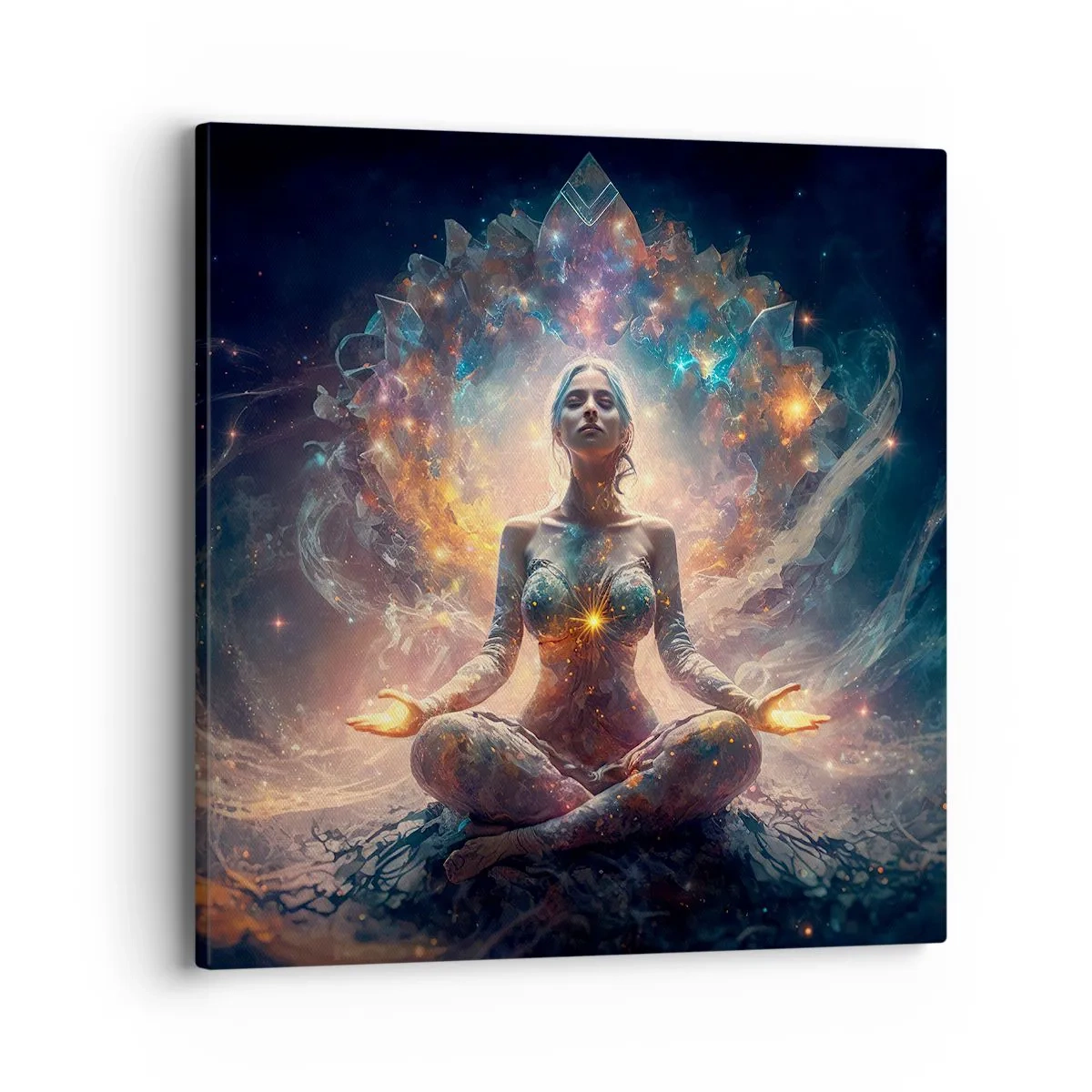 Vászonkép - A jó energia áramlása - 40x40 cm