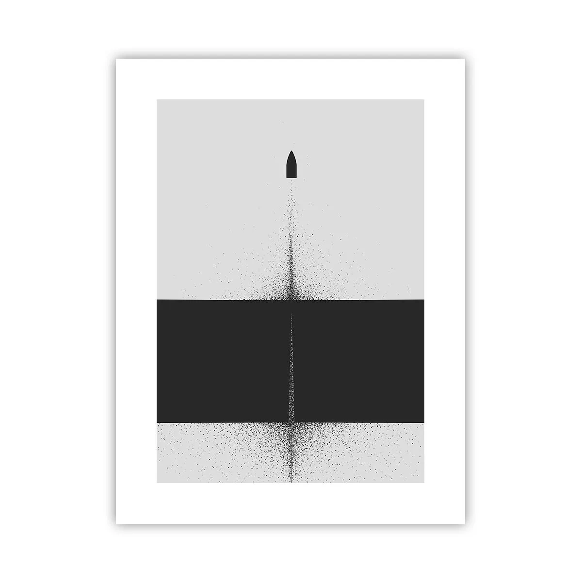 Poszter - Egyenesen a cél felé - 30x40 cm