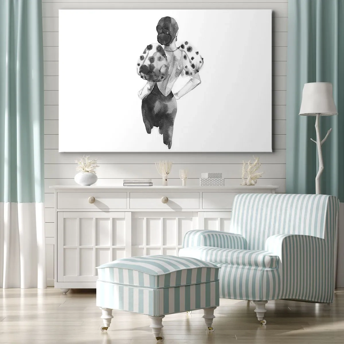 Vászonkép - Egyenesen elsétált mellettem - 100x70 cm