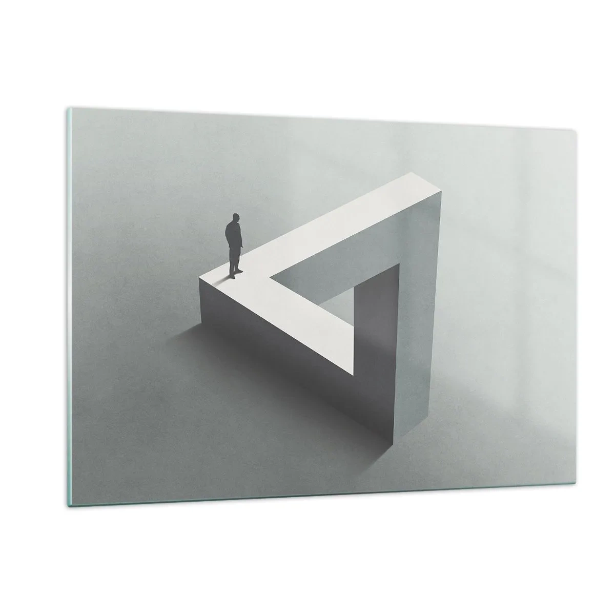 Üveg kép - És mégis lehetséges - 120x80 cm