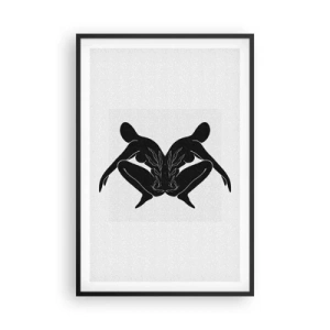 Poszter fehér keretben - Egy közös lélek - 61x91 cm