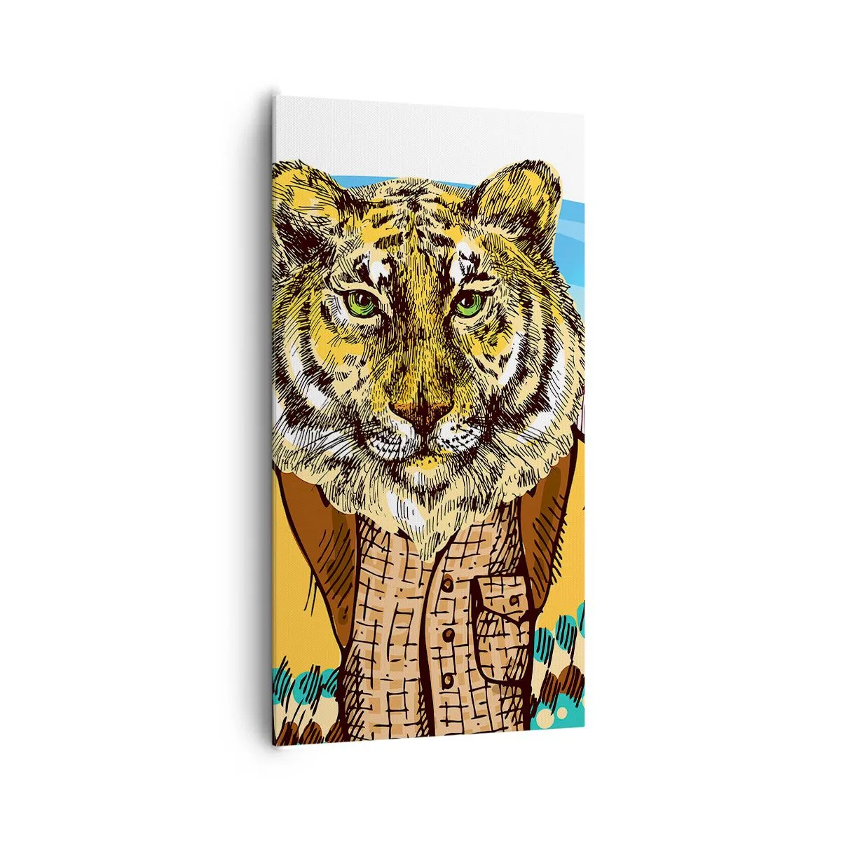 Vászonkép - Nem olyan vad, mint ahogy lerajzolják - 65x120 cm