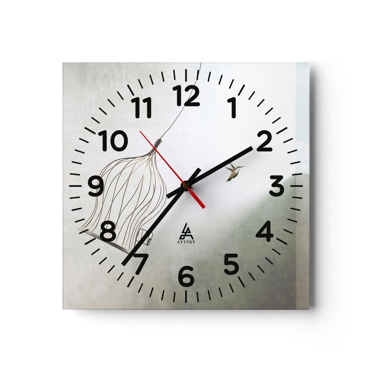 Falióra, Óra - Az elememen - 30x30 cm