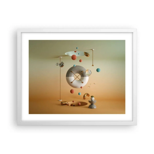 Poszter fekete keretben - Bármi megtörténhet - 50x40 cm