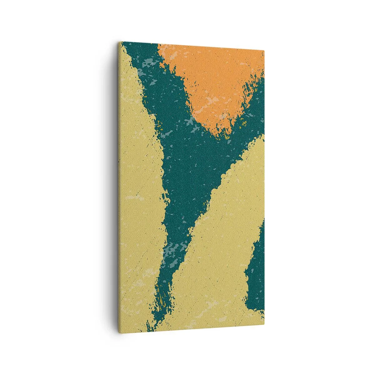 Vászonkép - Absztrakció - lassú mozgás - 45x80 cm