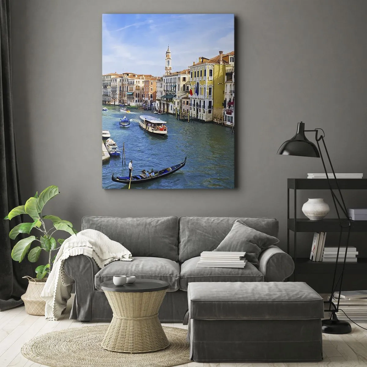 Vászonkép - Az egyetlen forgalom a világon - 50x70 cm