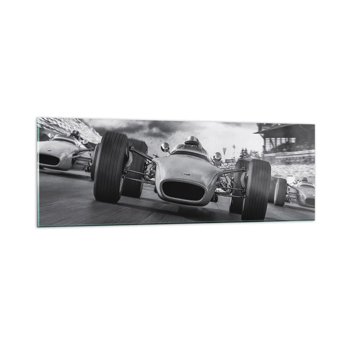 Üveg kép - Van erő! - 90x30 cm