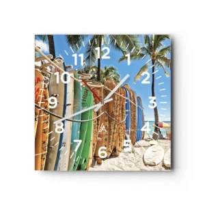 Falióra, Óra - Napos mulatság - 40x40 cm