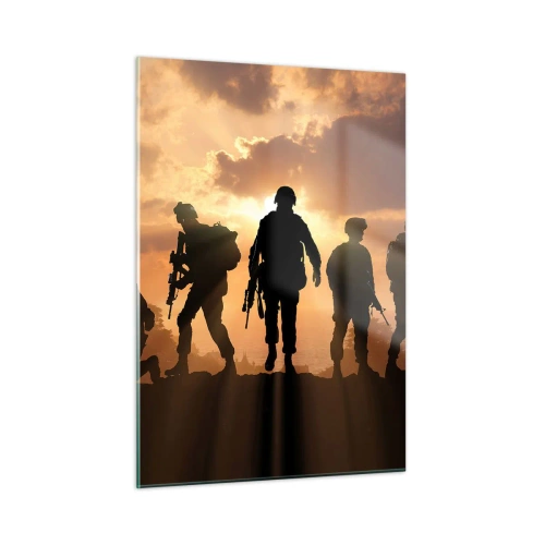 Üveg kép - Brothers in arms - 50x70 cm