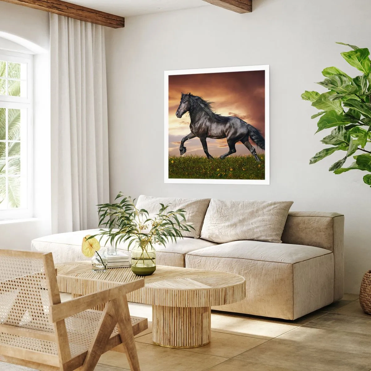 Poszter - Fekete herceg - 50x50 cm