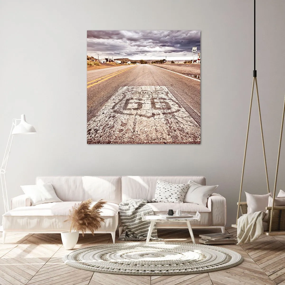Vászonkép - Mother Road – amerikai legenda - 60x60 cm