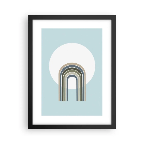 Poszter fehér keretben - Ellenállhatatlan vonzalom - 30x40 cm