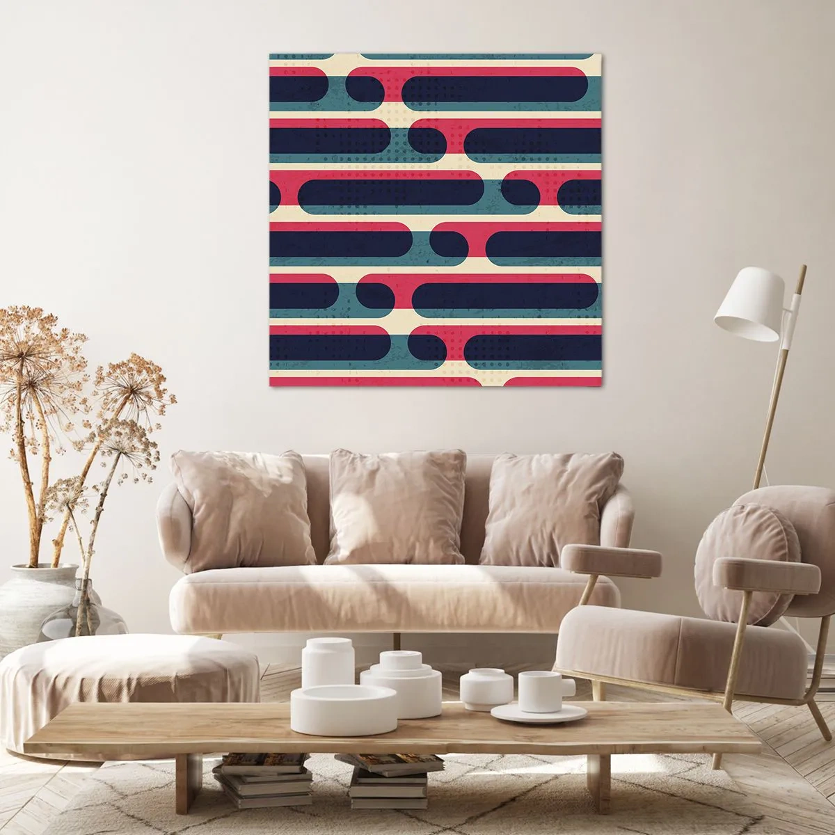 Vászonkép - Mélységben és előre - 40x40 cm