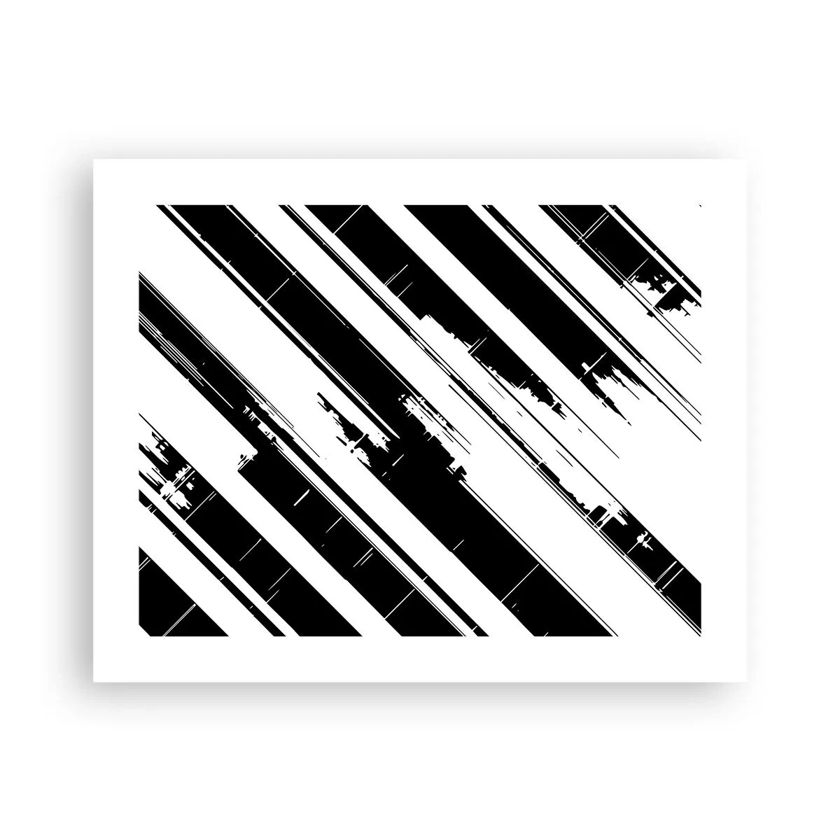 Poszter - Intenzív és dinamikus kompozíció - 50x40 cm