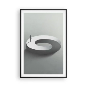 Poszter fehér keretben - És bölcsnek lenni - 61x91 cm